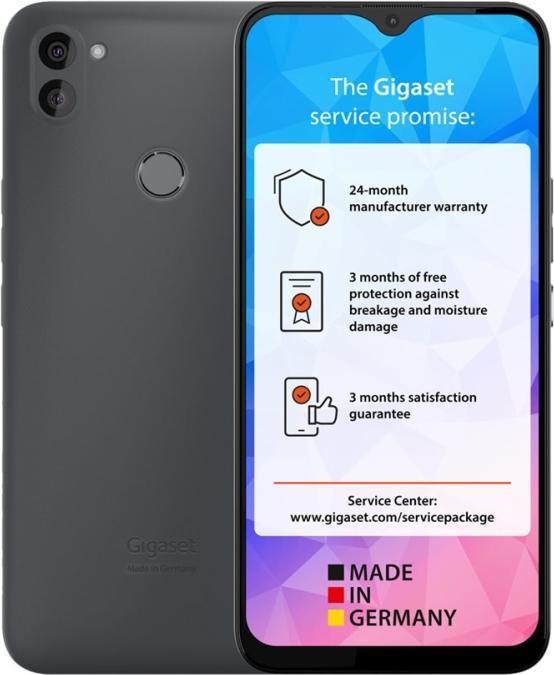 Gigaset GS5 senior (64 GB, Dark Titanium Grey, 6.30", Dual SIM, 48 Mpx, 4G)