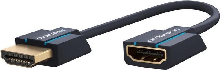 Image du produit Goobay Clicktronic Adaptateur HDMI flexible 0.1m (0.10 m, HDMI)