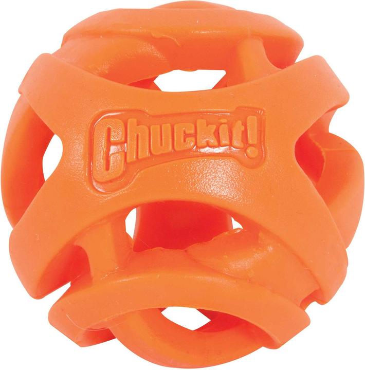Produktbild Chuckit! CHUCKIT BREATHE RIGHT Ball holen Openwork 7 5 cm Durchmesser Grösse L Orange (Kauspielzeug Hund)