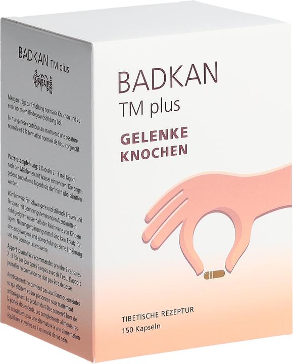 Produktbild Badkan TM plus Gelenke Knochen (150 Stück, Kapseln, 139 g)