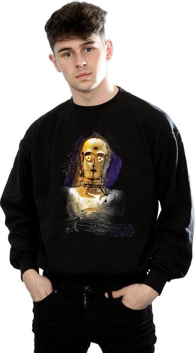 Produktbild Star Wars The Last Jedi C3PO Brushed Sweatshirt (L)