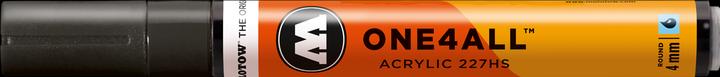 Actual product image Molotow Felt-tip pen One4all 227HS signal bck 180 (Signal black, 4 mm, 1 x)