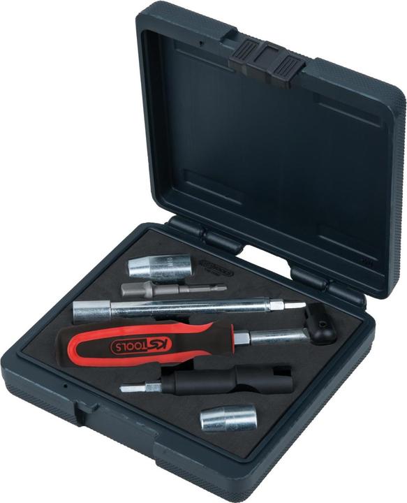Produktbild KS Tools WC Sanitär-Kombi-Kit, 6-teilig, feinster Chrom-Vanadium-Stahl (6 Teile)