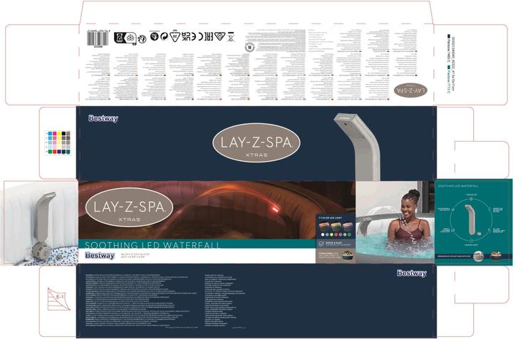 Productafbeelding Bestway LAY-Z-SPA Xtras LED-Wasserfall