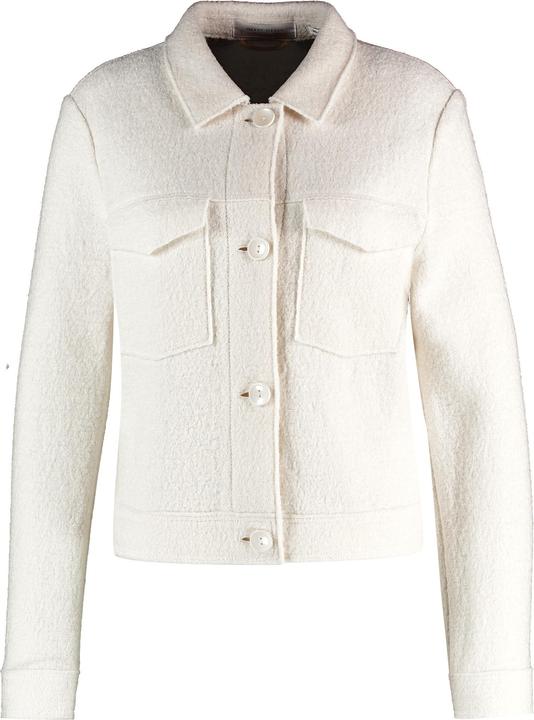 Produktbild Gerry Weber Kastige Blazerjacke in Bouclé-Optik Blazer Langarm gefüttert - 63296 (42)