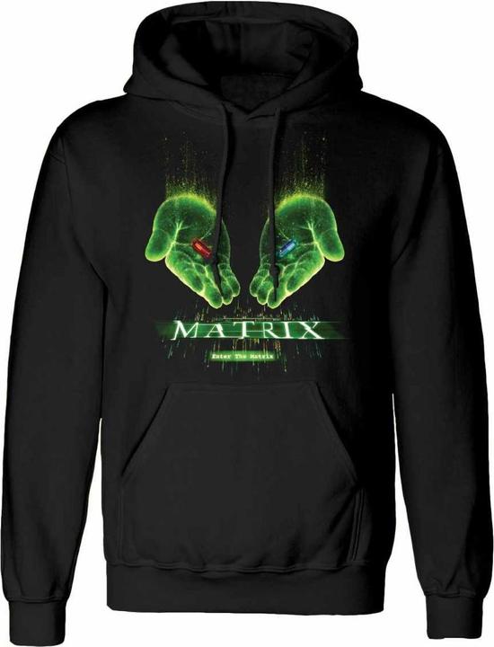The Matrix Unisex Adult Warner Bros 100th Birthday Hoodie (M)