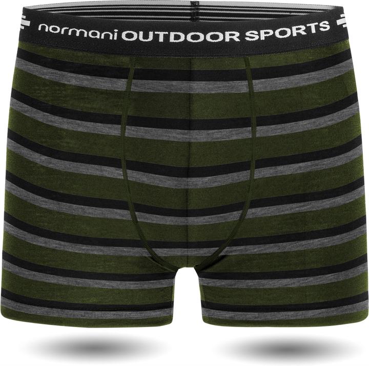 Produktbild Normani 2er Pack Herren Merino Boxershorts Unterhose - 7692 (S, 2er Pack)