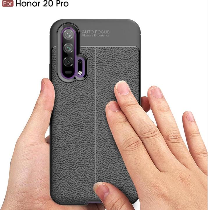 Produktbild Screenguard Honor 20 Pro Hülle Leather Design TPU Cover (Honor 20 Pro)