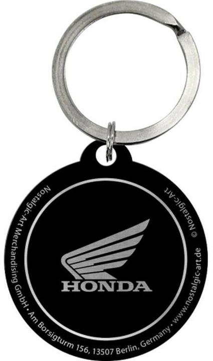Produktbild Nostalgic-Art Merchandising Nostalgic Art Schlüsselanhänger Honda Ø 4 cm, Rot, Motiv: Fahrzeug