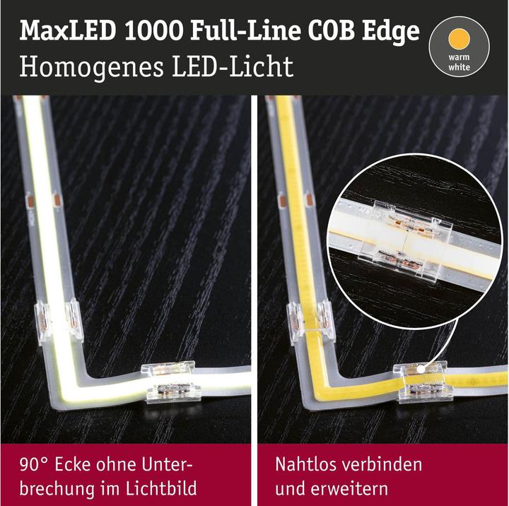 Produktbild Paulmann MaxLED 1000 Full-Line COB Stripe Ecke