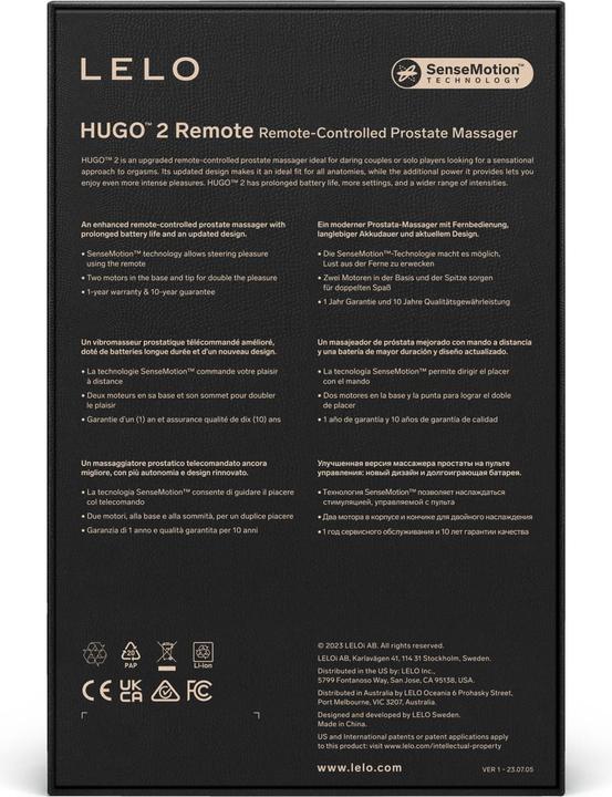 Produktbild LELO Hugo 2 Remote