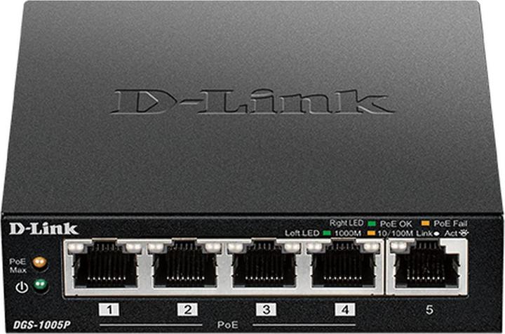 Immagine prodotto D-Link Des-1005p (5 Porti)