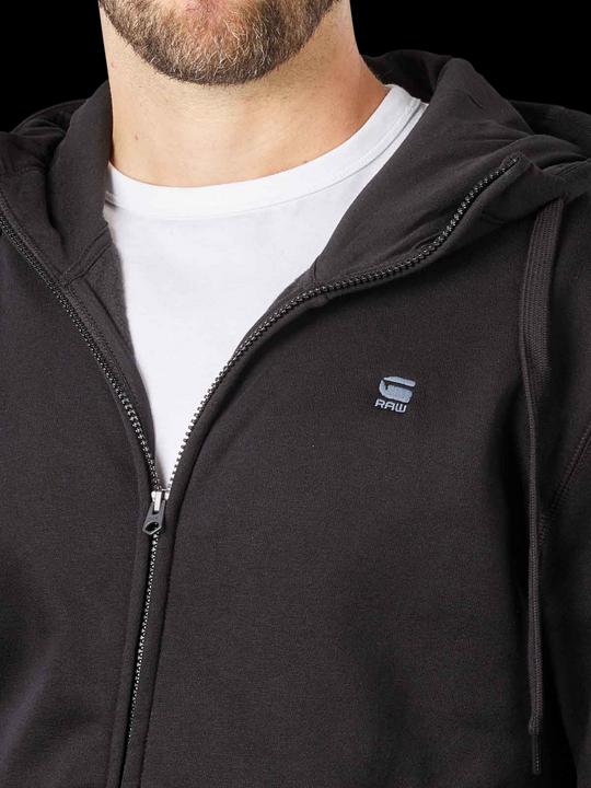 Produktbild G-Star Sweatjacke Sportlich Bequem sitzend Premium core hdd zip sw l/s (L)