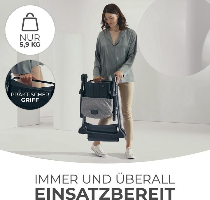 Produktbild KinderKraft Hochstuhl Foldee grün (Hochstuhl)