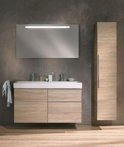Productafbeelding Geberit Keramag / dubbele wastafel iCon 120 cm wit 124020000 (485 mm, 1200 mm)