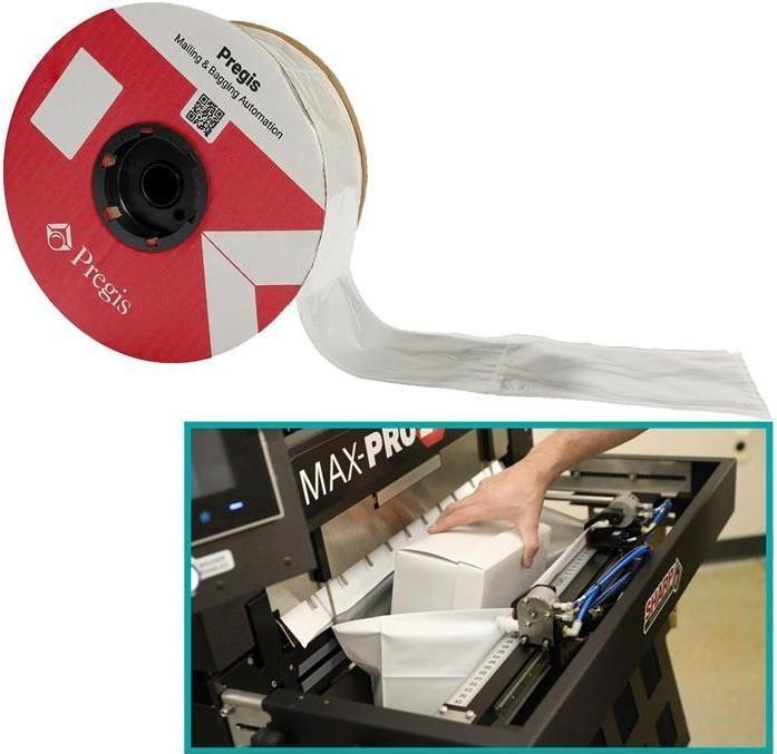 Produktbild Transpak Schlauchfolie f.Kettenbeutel-Systeme Masse 250x300mm Länge 225m LDPE /Krt. (2 Stück)
