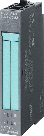 Image du produit Siemens Module électronique pour ET 200S 4DA 24VDC