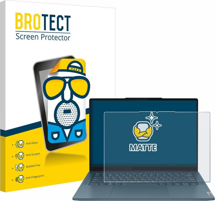 Produktbild BROTECT Entspiegelungs-Schutzfolie Displayschutz Matt (14")