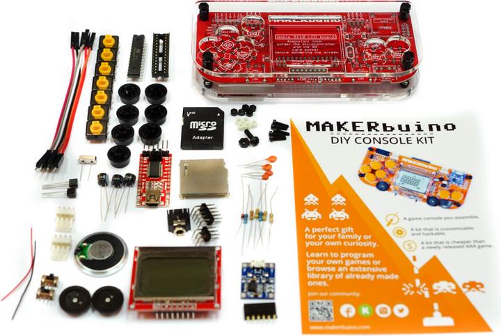 Actual product image Berrybase MAKERbuino Inventors Kit