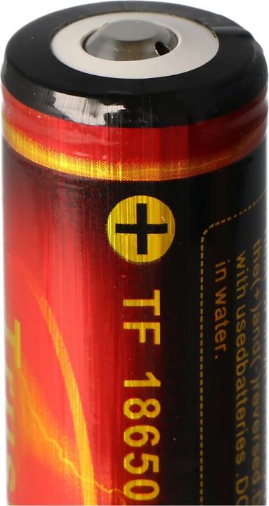 Actual product image Trustfire Battery 18650 3000mAh protected (Flame) (1 pcs., 18650, 3000 mAh)