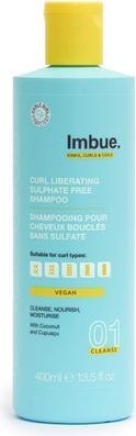 Image du produit Imbue Curl Liberating Sulphate Free Shampoo Vegan and Curly Girl Friend 400ml (400 ml)