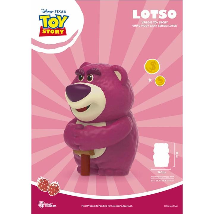 Immagine prodotto Beast Kingdom Salvadanaio di Toy Story tirelire Lotso 35 cm (35 cm)