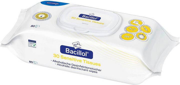 Produktbild Comair Flächendesinfektion 80 Tücher Bacillol 30