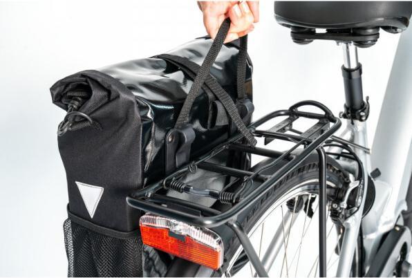 Immagine prodotto Fischer Borsa da bicicletta Kurier, nera (Borsa portapacchi)