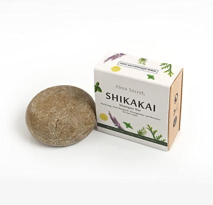 Actual product image Alma Secret SHIKAKAI champú sólido 85 gr (Solid shampoo)