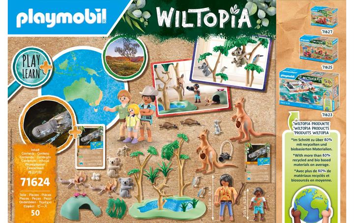 Actual product image Playmobil Australian wildlife (71624, Playmobil Wiltopia)