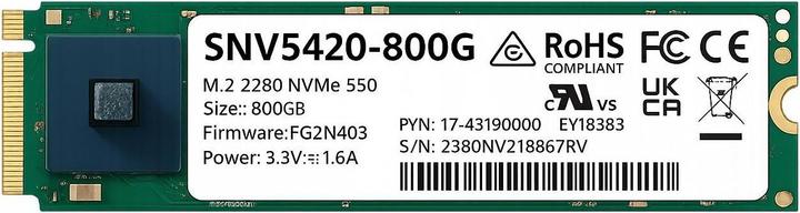 Image du produit Synology SNV5420-800G (800 Go, M.2 2280)