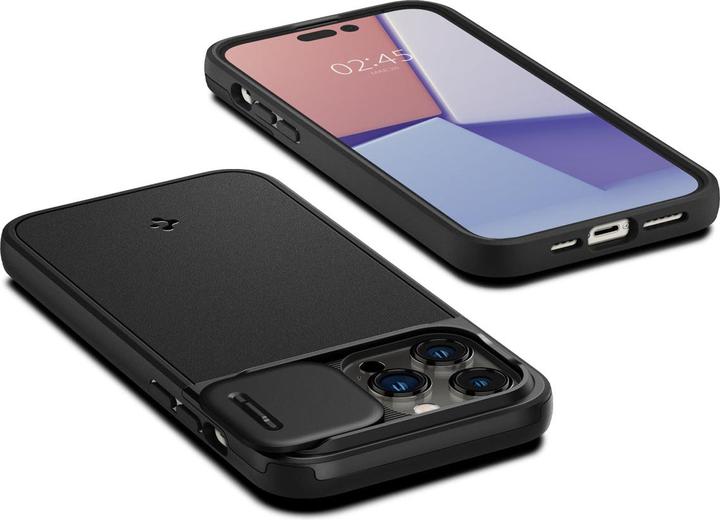 Produktbild Spigen OPTIK ARMOR MAG MAGSAFE IPHONE 14 PRO SCHWARZ (Apple iPhone 14 Pro)