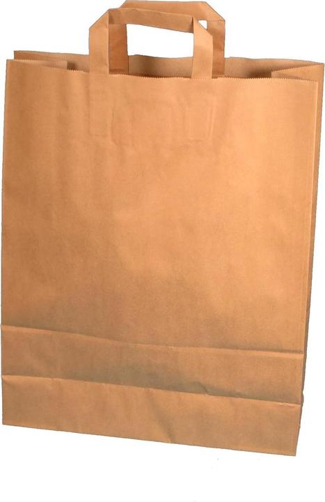 Actual product image Pro DP Papiertragetaschen Set mit Flachhenkel (250 Stück) (Wrapping paper, 250 x)