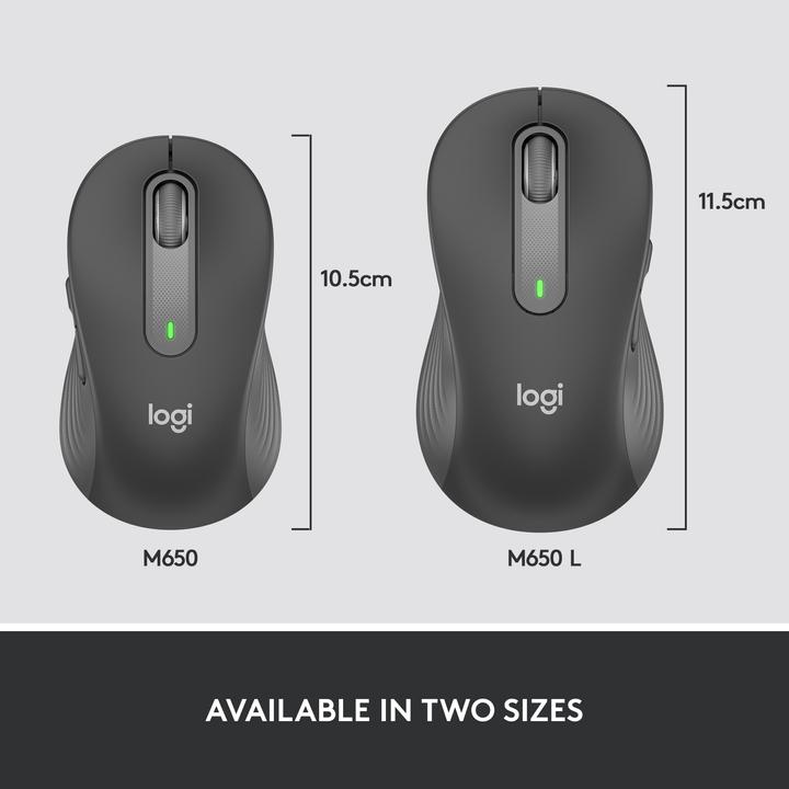 Productafbeelding Logitech Handtekening M650 L (Draadloze)
