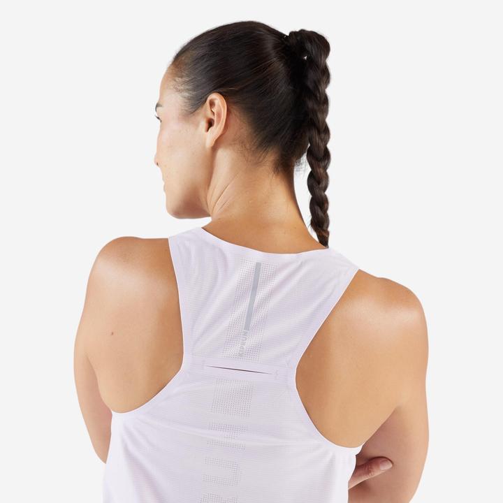 Actual product image Kiprun Lauf-Tanktop Damen leicht - Run 900 Light violett Print (XS)
