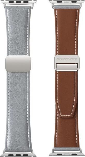 Produktbild Dux Ducis YA Armband (38 mm, 40 mm, 41 mm, Echtleder, Apple Watch Series 1, Apple Watch Series 2, Apple Watch Series 3, Apple Watch Series 4, Apple Watch Series 5, Apple Watch Series 6, Apple Watch Series 7, Apple Watch Series 8, Apple Watch Series 9, Apple Watch SE)