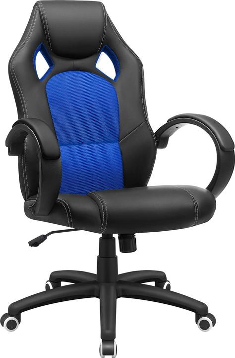 Image du produit Songmics Chaise de jeu Noir Bleu