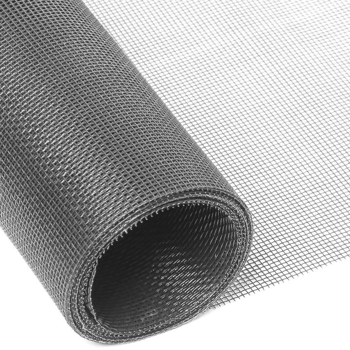 Immagine prodotto Intirilife Rete da mosca grigia con larghezza di 80 cm (80 x 0,1 cm)