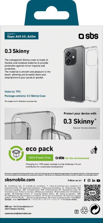 Immagine prodotto SBS Copertina (Oppo A40M, Oppo A40)