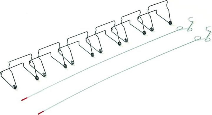Werkstarck Clamp starter set to dust doors (403000 mm)