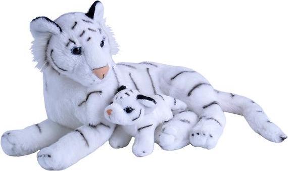 Wild Republic Mom And Baby Tiger White (38 cm)