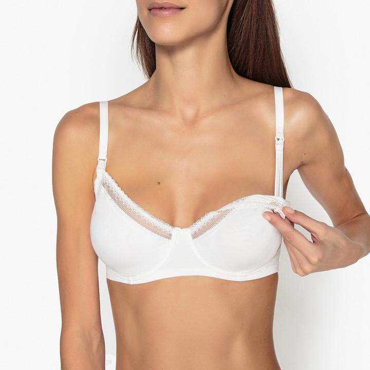 Image du produit La Redoute Collections Soutien-gorge d'allaitement en microfibre (85 E)