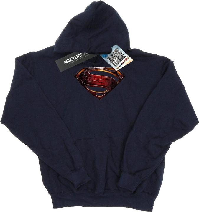 Immagine prodotto Justice League Movie Superman Emblem Felpa con Cappuccio Uomo (XL)