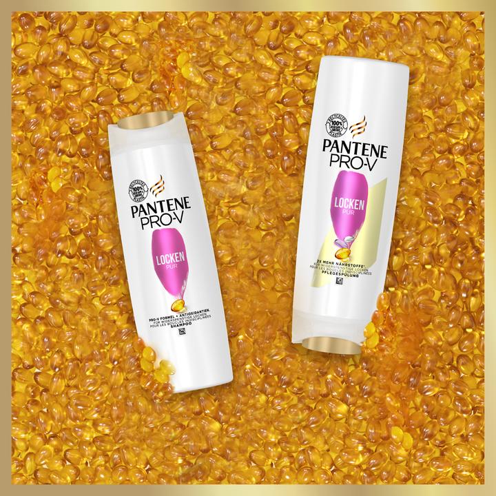 Actual product image Pantene Curls Pure (300 ml, Liquid shampoo)