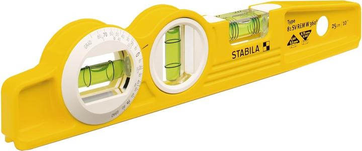 Actual product image Stabila Spirit level Type 81 SV REM W360 Torpedo (25 cm)