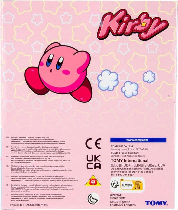 Immagine prodotto Tomy Assortimento Nintendo 12 Peluches Kirby Mini (7 cm)