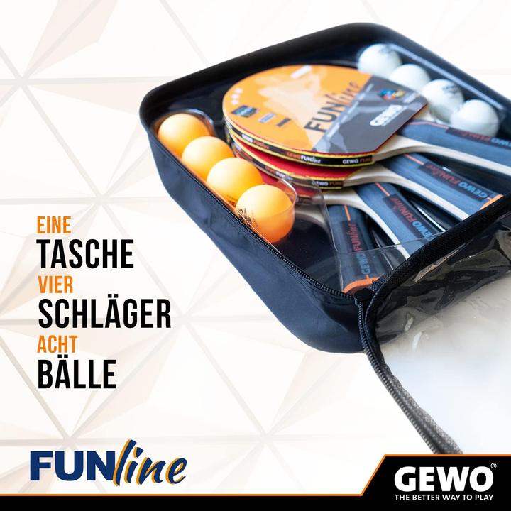 Produktbild Gewo Tischtennisschlägerset