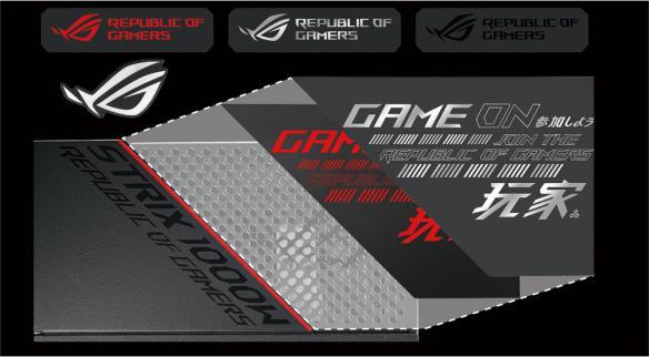 Actual product image ASUS Rog Strix 1000G (1000 W)