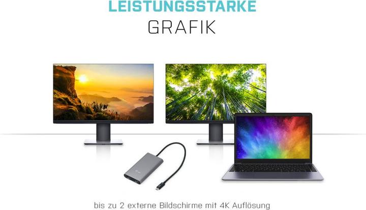 Immagine prodotto i-tec Thunderbolt 3 a (HDMI, 27 cm)