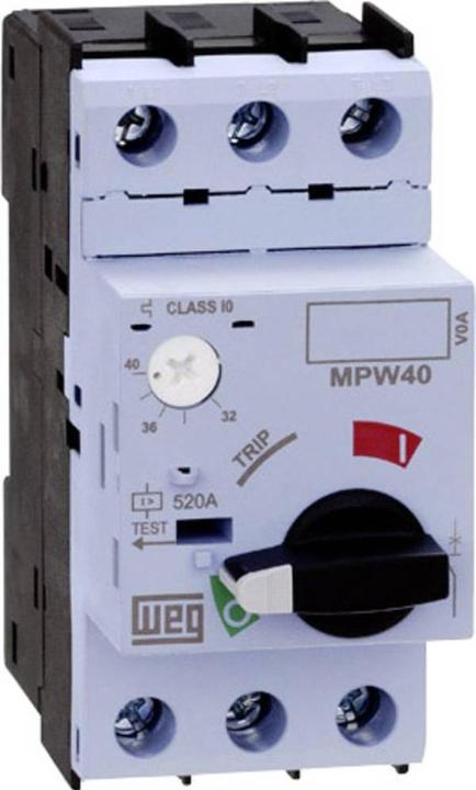 Produktbild Weg 12428117 MPW40-3-U010 Motorschutzschalter einstellbar 10 A 1 St.